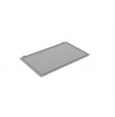 Couvercle à charnières pour Bac empilable Euronorm - 600x400X16 mm - Gris (Neuf)