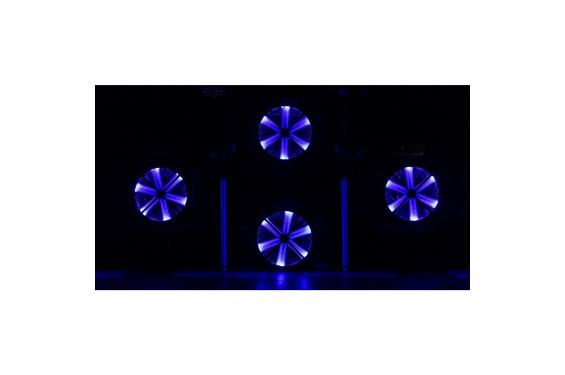 BRITEQ - BT ROTOR - Ventilateur &agrave; effets lumineux - 70x70cm (Neuf)