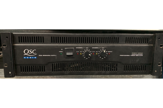QSC - Amplificateur RMX 4050HD  - 2 x 1100W sous 8 ohms (Occasion)