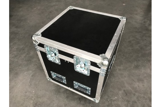 MoveX - Flight-case 60x60x60 cm sans compartiment fixes avec roulettes incluses (Neuf)