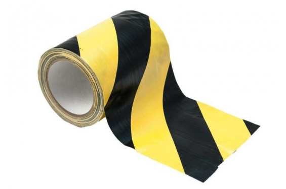 SNK - Cable Tape jaune / noir 150mm x 15m