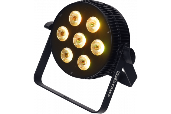 ALGAM LIGHTING - Projecteur &agrave; LED SLIMPAR 710 QUAD RGBW - 7x10W (Neuf)