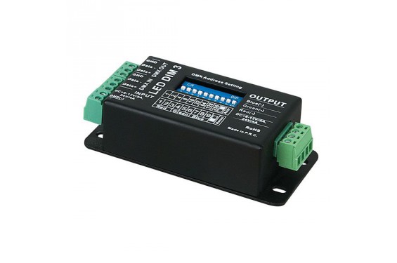 ARTECTA - LED RGB DMX - RGB Controller Output max. 3 x 5A - 3 channels (New)