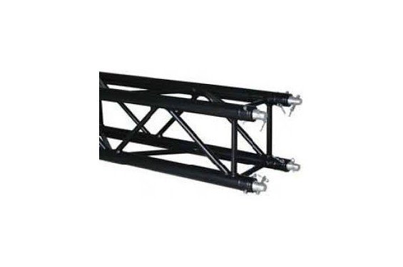 GLOBAL TRUSS - Poutre carr&eacute;e Noire F34PL-B - 2.50m - 4 connecteurs inclus (Neuf)